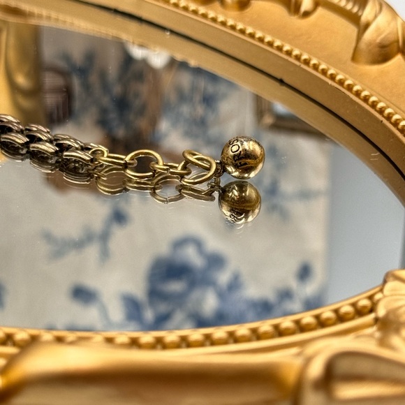 🆕 LULU FROST 🧿 NWOT Evil Eye Mint and Black Glass Lookout Charm Bracelet - Picture 14 of 14